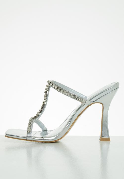 MILLA - Liana mule - silver