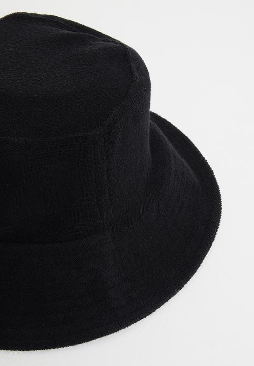 Rubi - Bianca bucket hat - black