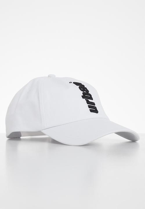 Urban - Urban embroidered cap - white