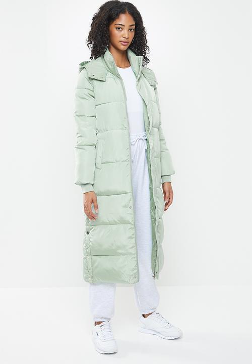 STYLE REPUBLIC - Maxi puffer - green