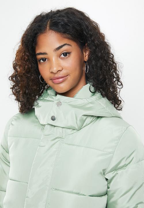 STYLE REPUBLIC - Maxi puffer - green