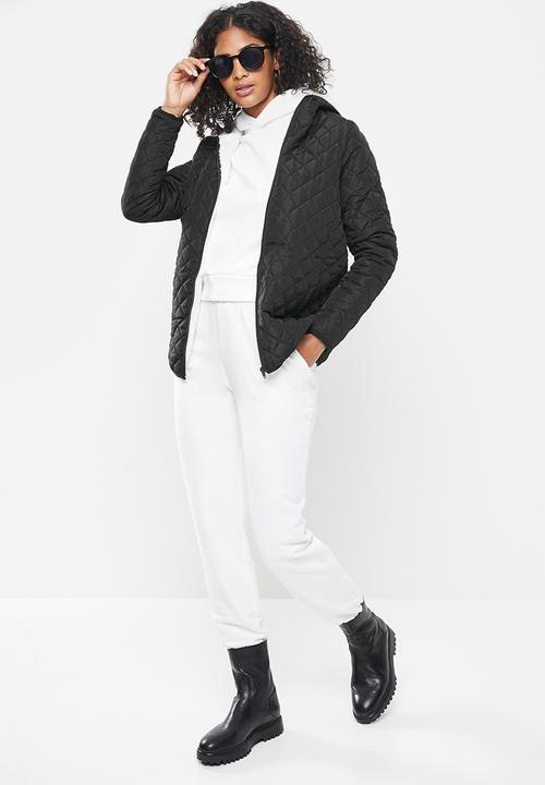 STYLE REPUBLIC - Quilted puffer - black