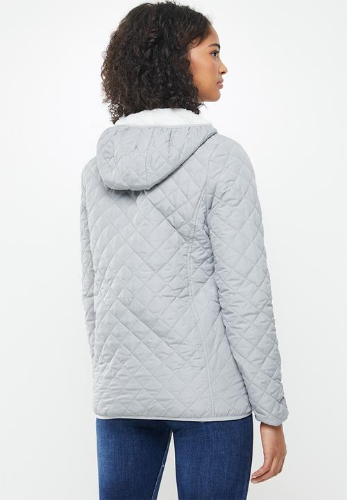 STYLE REPUBLIC - Quilted puffer - grey