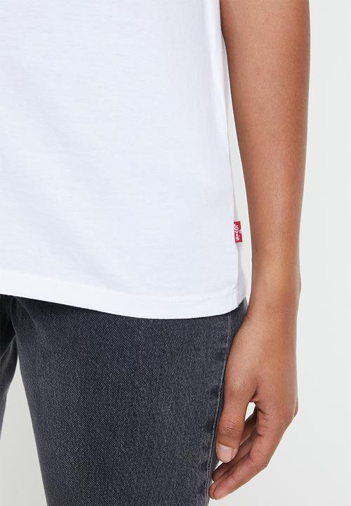 Levi’s® - The perfect tee cactus flower serif - white