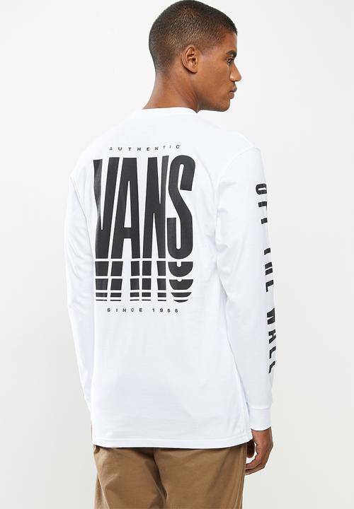 Vans - Vans reflect long sleeve tee - white