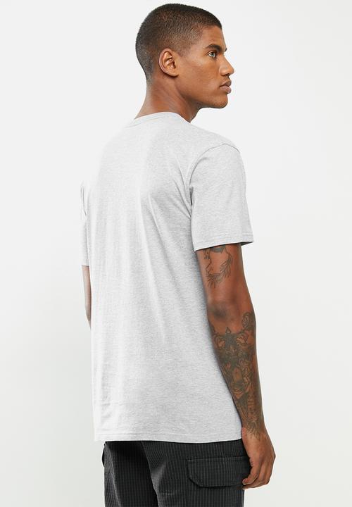 Vans - Left chest logo tee - athletic heather