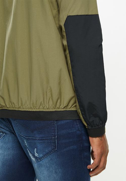 Cutty - Jacket lightweight - khaki & black