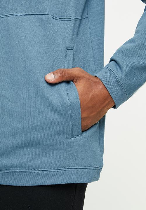 Hurley - Df universal fleece pull over hoodie - blue