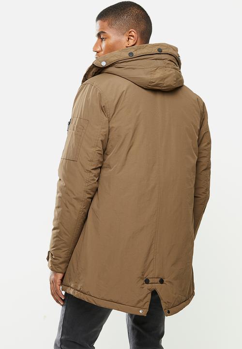 Cutty - Jacket cotton coat - brown