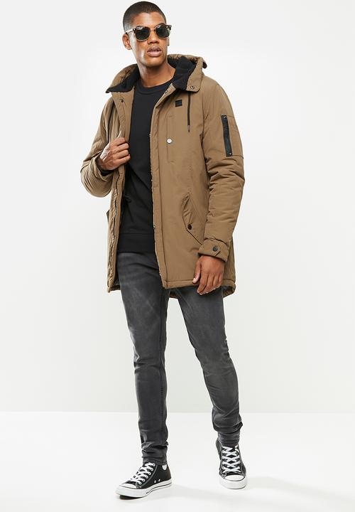 Cutty - Jacket cotton coat - brown