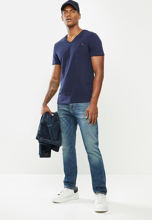 Superdry. - Ol classic vee tee  - rich navy