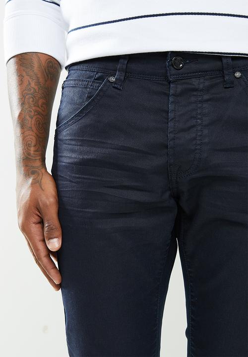 Cutty - Denim jean coated - navy