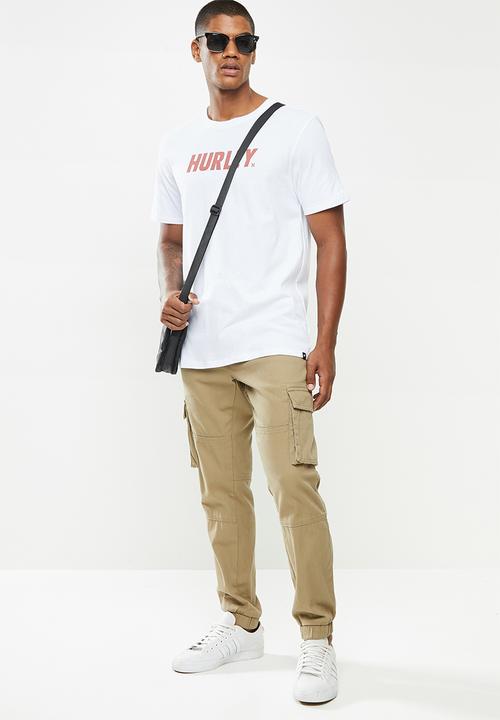 Hurley - Fastlane prem short sleeve T-shirt - white