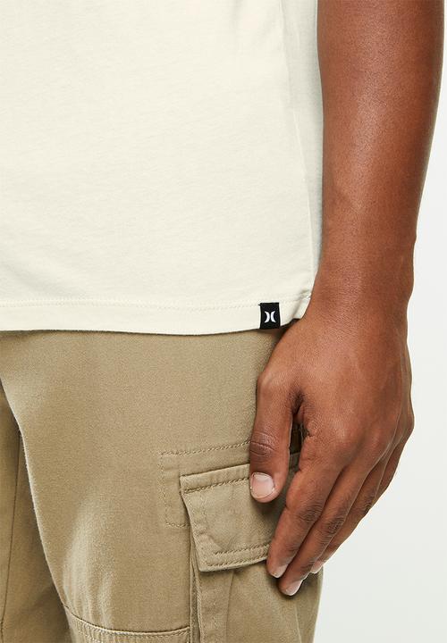 Hurley - Boxed short sleeve T-shirt - stone 