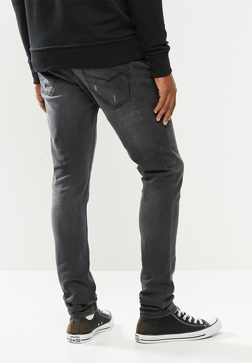 Cutty - Denim jean basic - charcoal