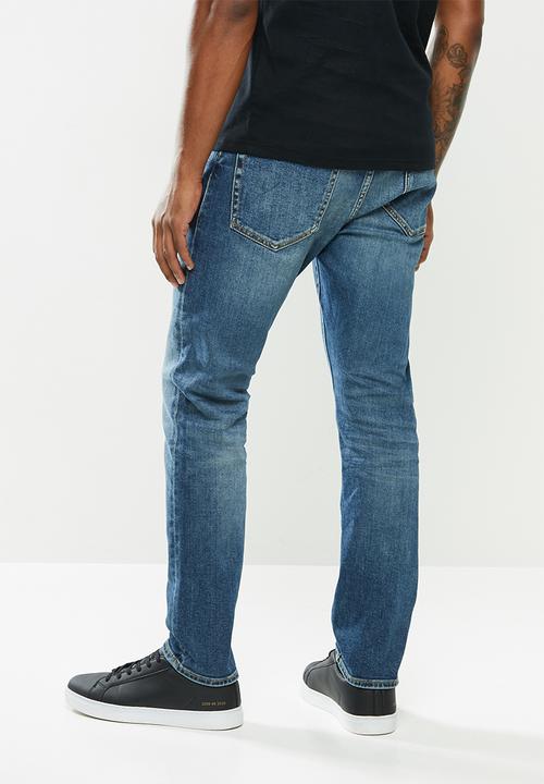 Superdry. - Slim jeans - salem worn mid blue