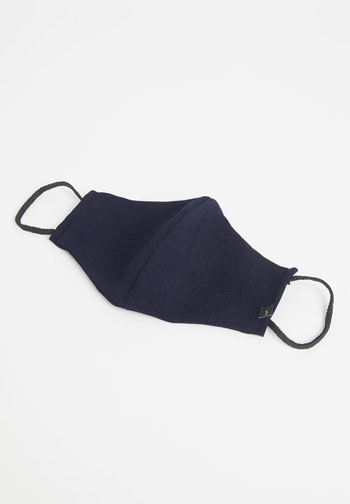 Superbalist - 3 pack face mask - navy & black 