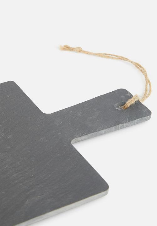 Excellent Houseware - Cheese serving set - grey