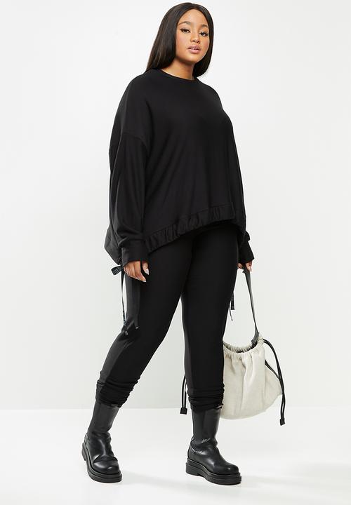 Me&B - Plus lounge legging - black
