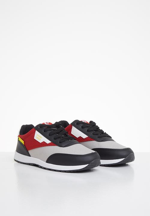 Pierre Cardin - Kids 00016 sneaker - black & red