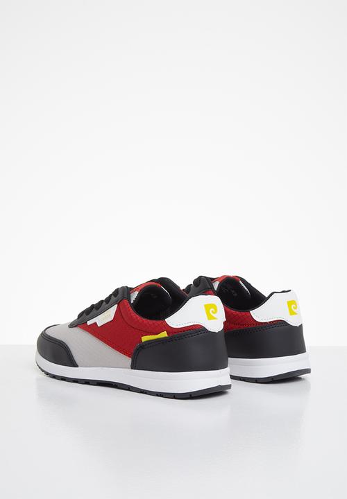 Pierre Cardin - Kids 00016 sneaker - black & red