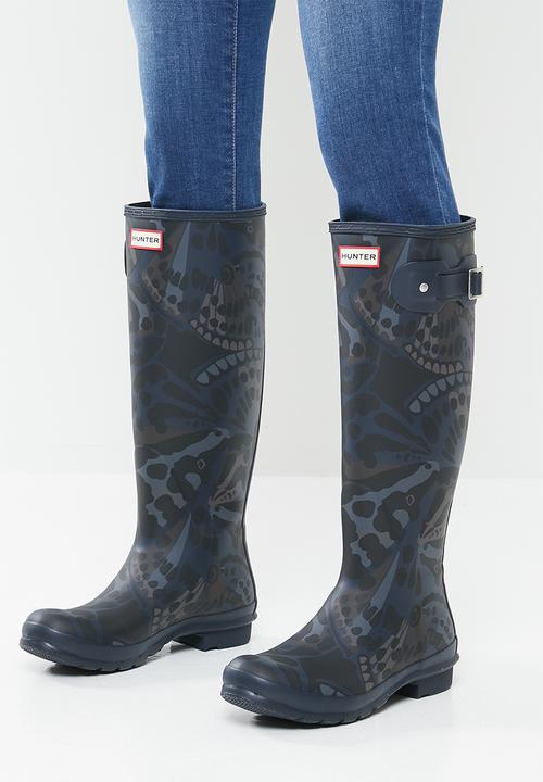 Hunter - Original butterfly camo tall - navy
