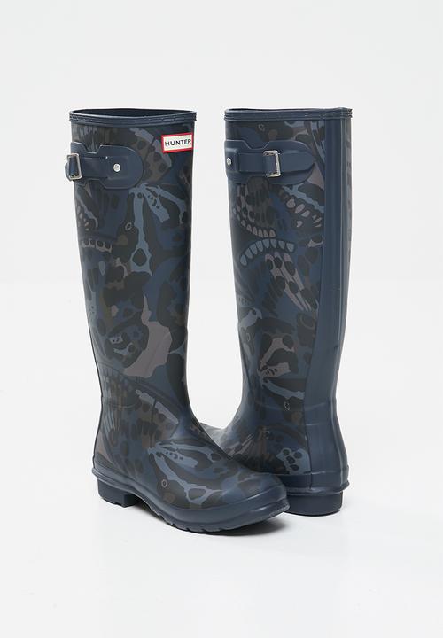 Hunter - Original butterfly camo tall - navy