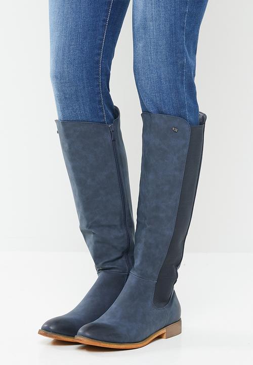 Miss Black - Route 6610 riding boot - navy