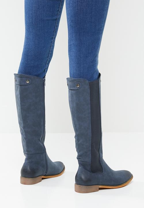 Miss Black - Route 6610 riding boot - navy