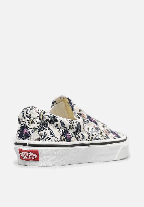 Vans - Ua classic slip-on - (paradise floral) true white/true white