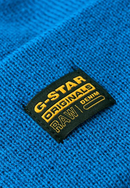 G-STAR - Effo beanie long - light royal blue