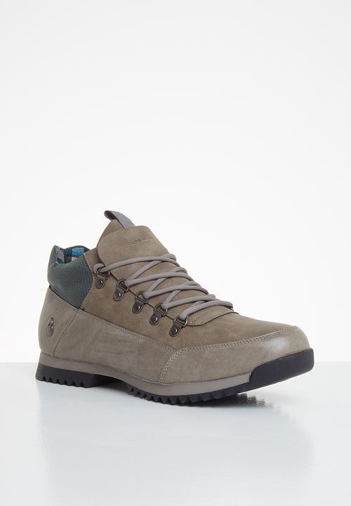 UrbanArt - Crocco 21 nub lea - grey