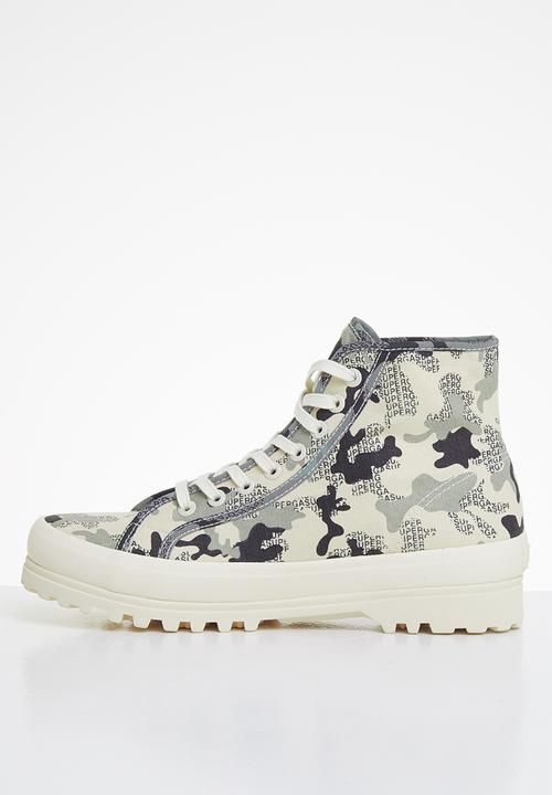 SUPERGA - 2341 alpina print - beige camo