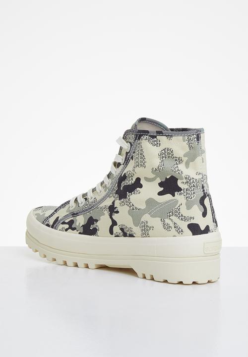 SUPERGA - 2341 alpina print - beige camo
