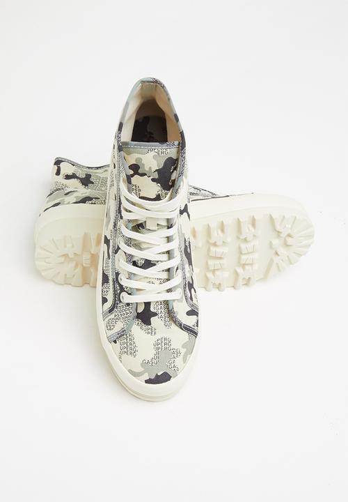 SUPERGA - 2341 alpina print - beige camo