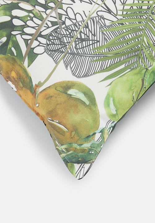 Hertex Haus - Kringebos outdoor cushion cover - moss