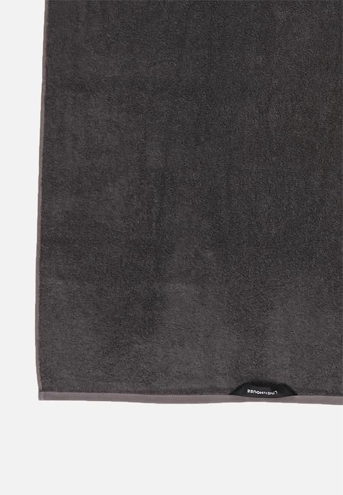 Linen House - Nara bamboo cotton towel - charcoal