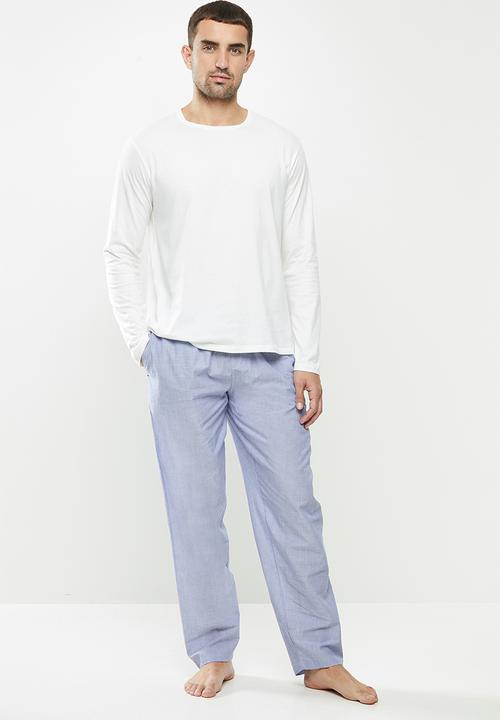 MANGO - Piliso pijama pack - navy