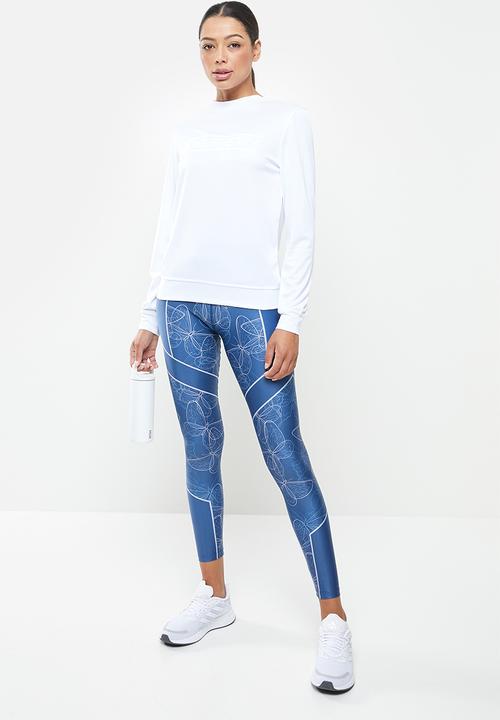 MOVEPRETTY - The jess crew neck top - white 
