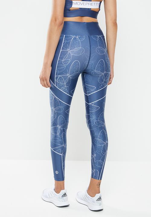 MOVEPRETTY - The zoe long leggings - dark blue 