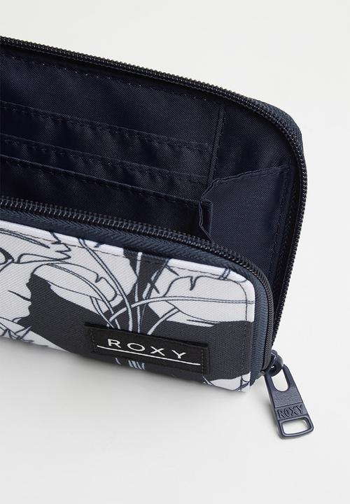Roxy - Dear heart purse - navy & white