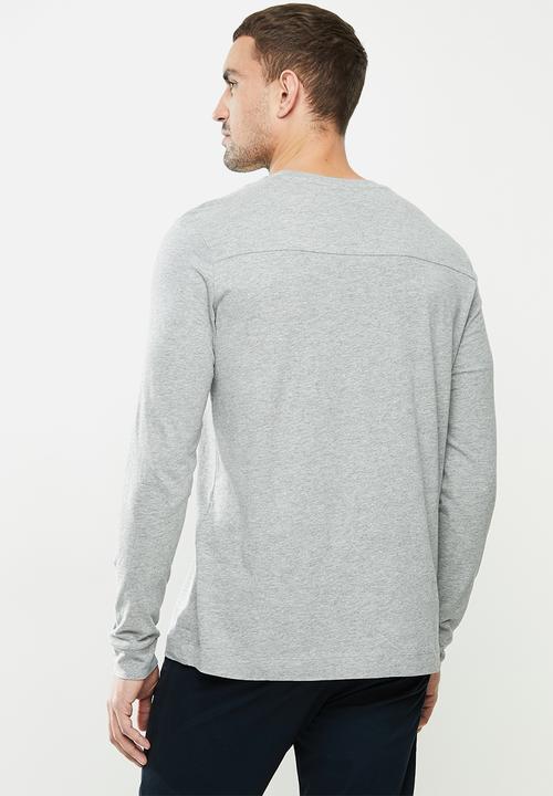 MANGO - Gareth T-shirt - grey