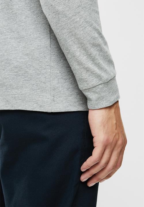 MANGO - Gareth T-shirt - grey