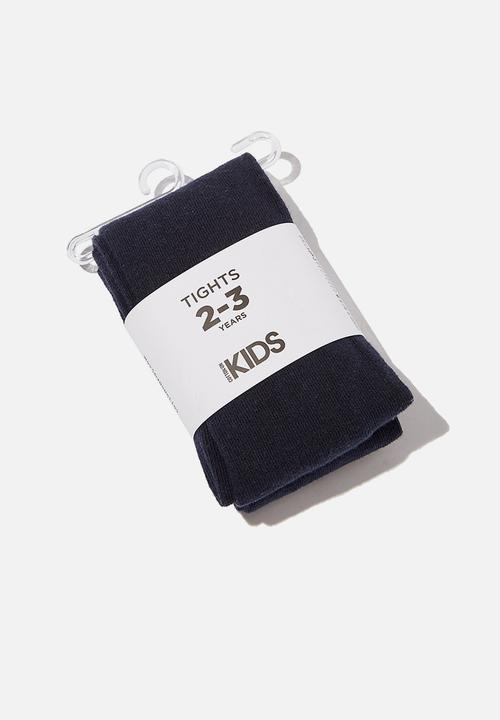 Cotton On - Solid tights - solid navy