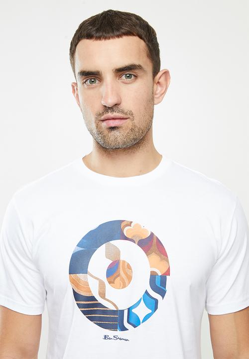 Ben Sherman - Multi target tee - white