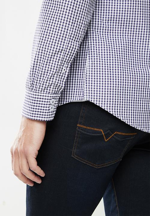Ben Sherman - Med ging shirt - navy