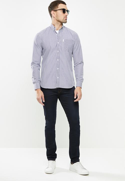 Ben Sherman - Med ging shirt - navy