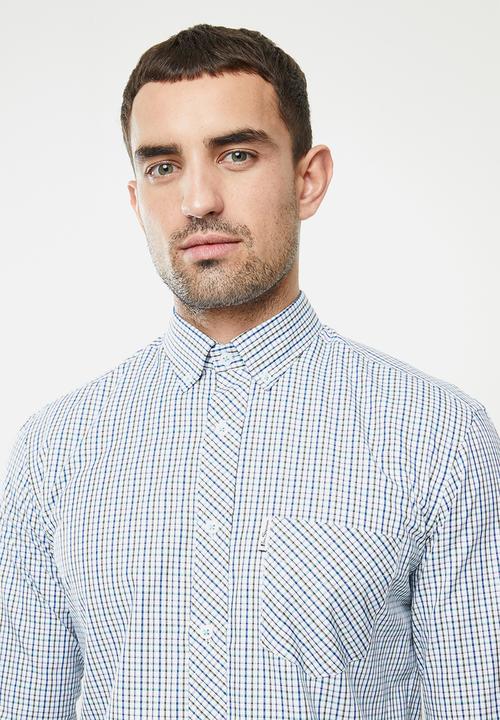 Ben Sherman - Small check shirt - green