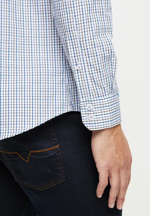 Ben Sherman - Small check shirt - purple