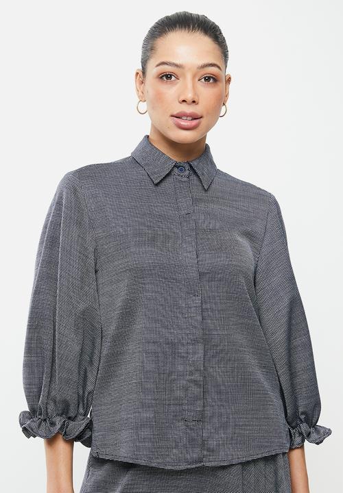 AMANDA LAIRD CHERRY - Hantams shirt - navy